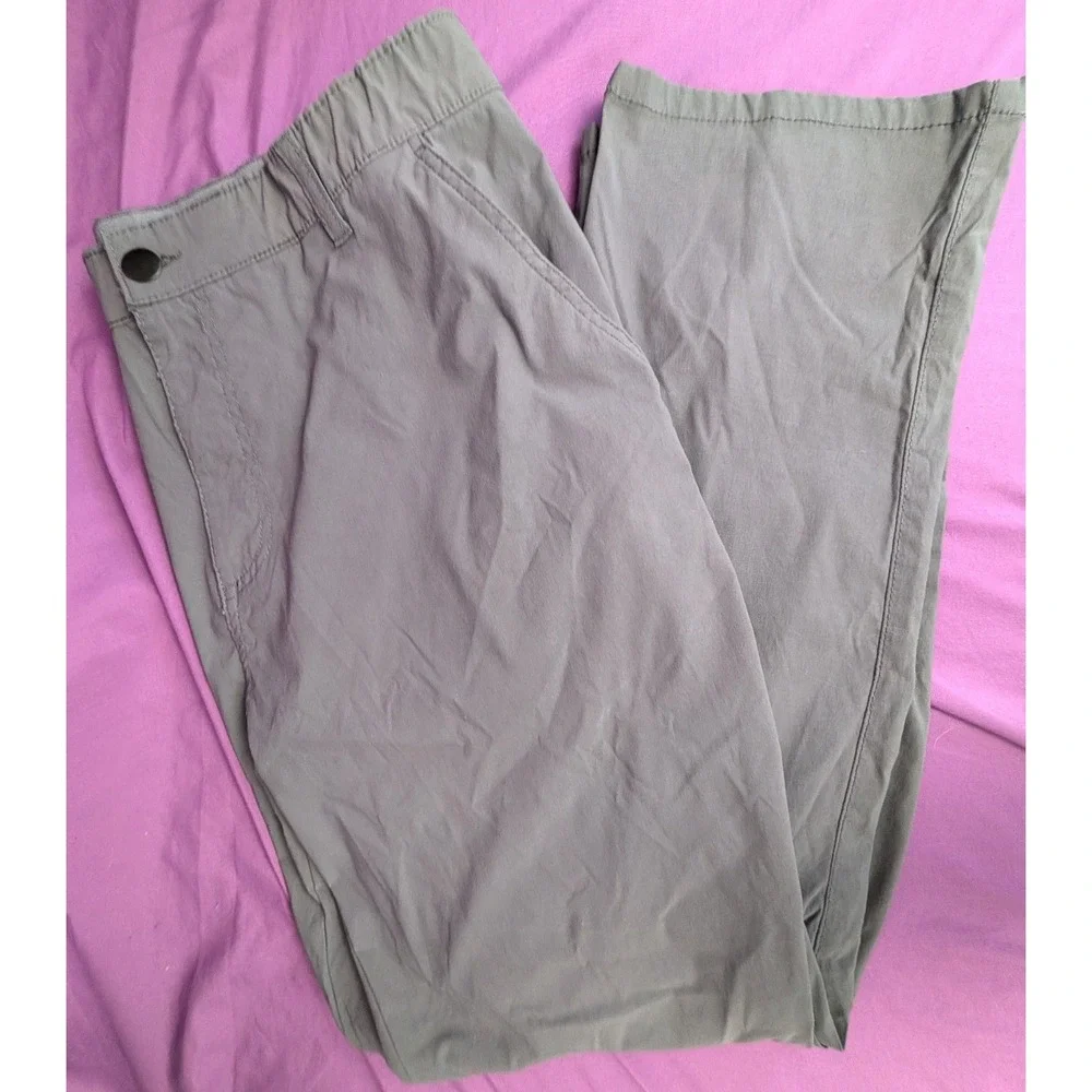 Denali Pants 36X29 (38x30 Tag) Gray Stretch Lightweight Hiking Quick Dry Outdoor